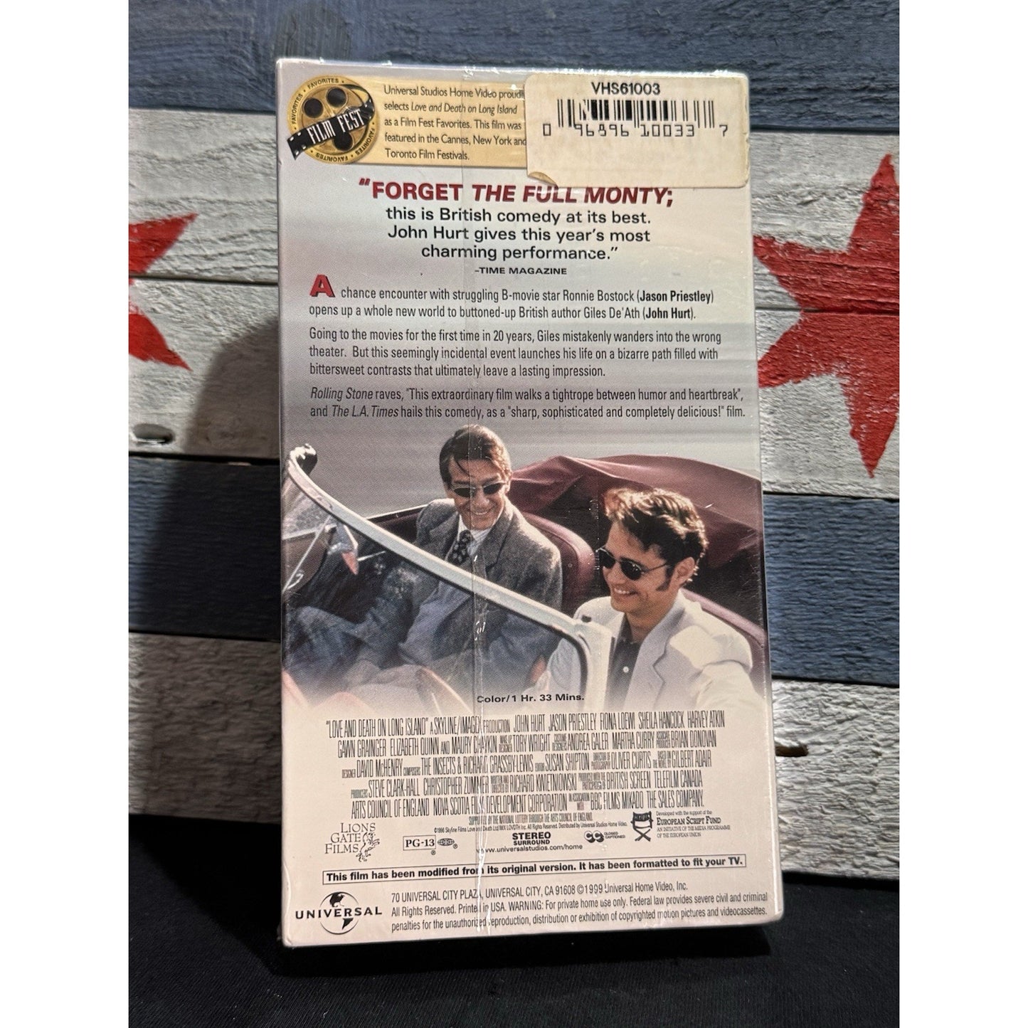 Love and Death on Long Island - VHS