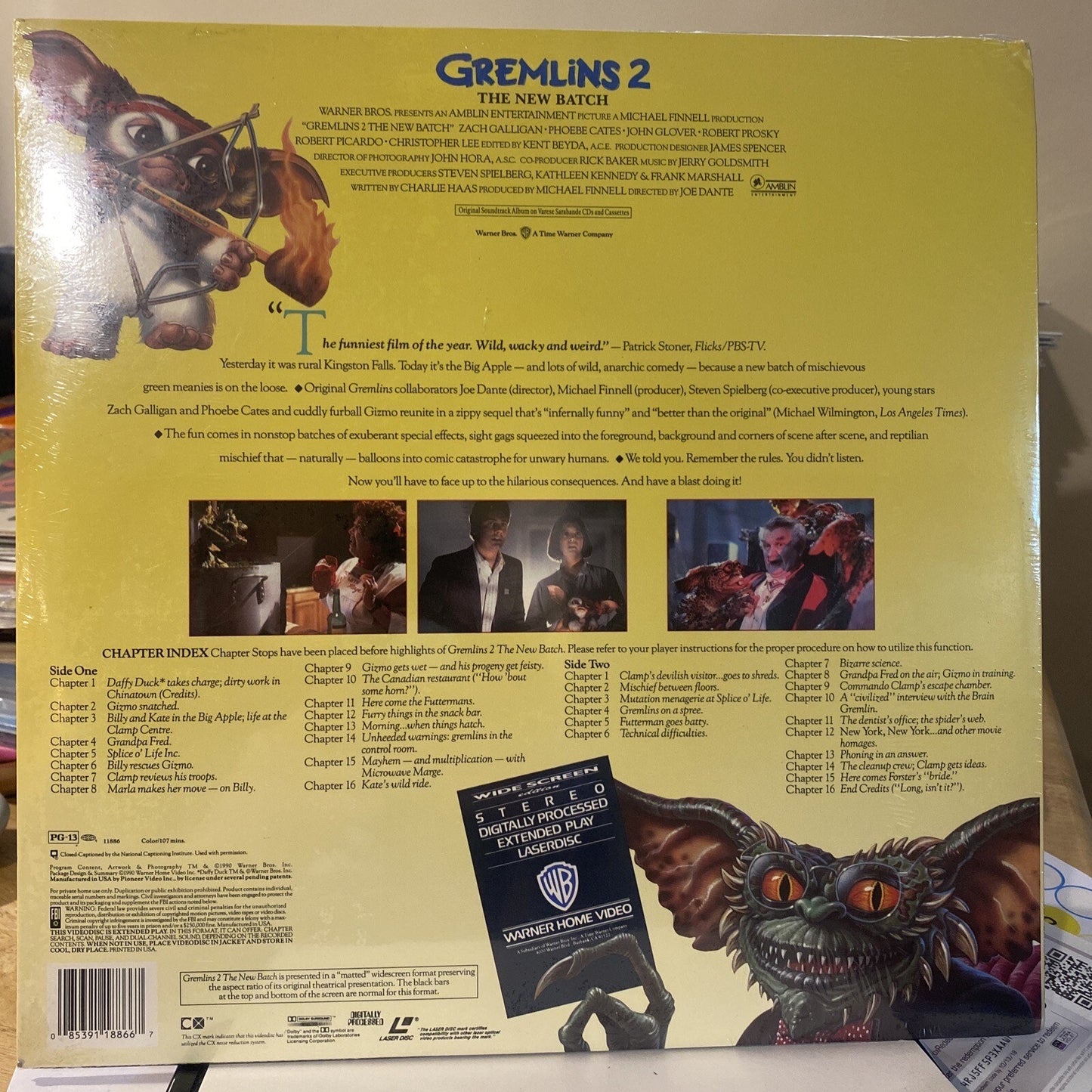 Gremlins 2 - LASERDISC