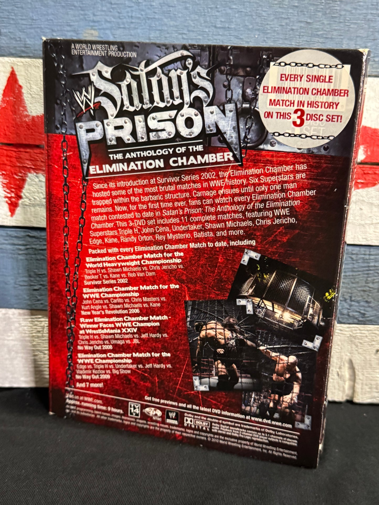 WWE: Satan’s Prison : The Anthology of the Elimination Chamber - DVD Used