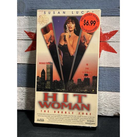 Hit Woman The Double Edge - VHS Used