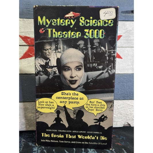 Mystery Science Theater 3000 The Brain That Wouldnt Die - VHS Used