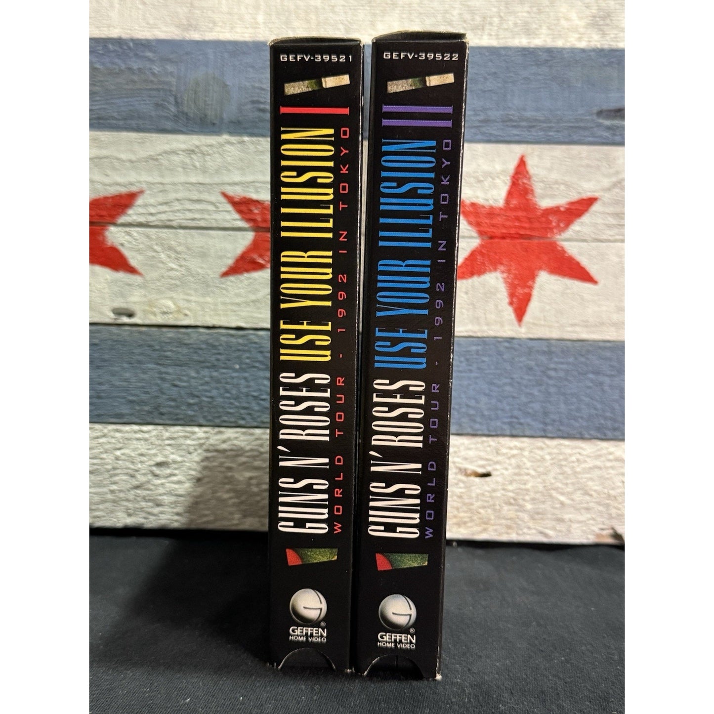 Guns N Roses Use Your Illusion 1 & 2 I + II - VHS Used