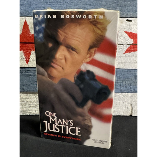One Man's Justice - VHS Used
