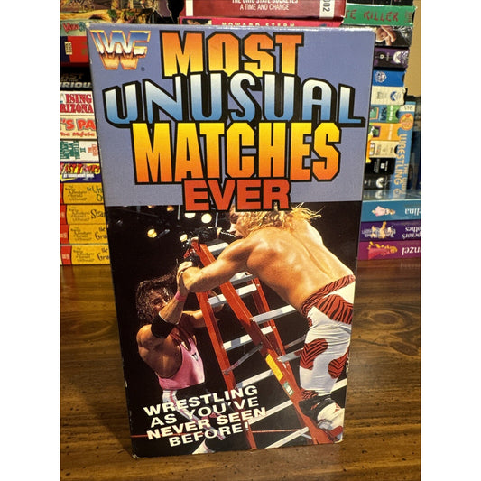 WWF Most Unusual Matches - VHS Used