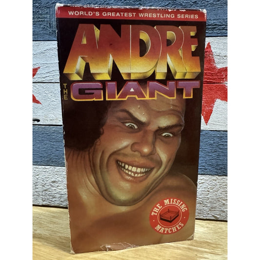 Andre The Giant Missing Matches - VHS Used