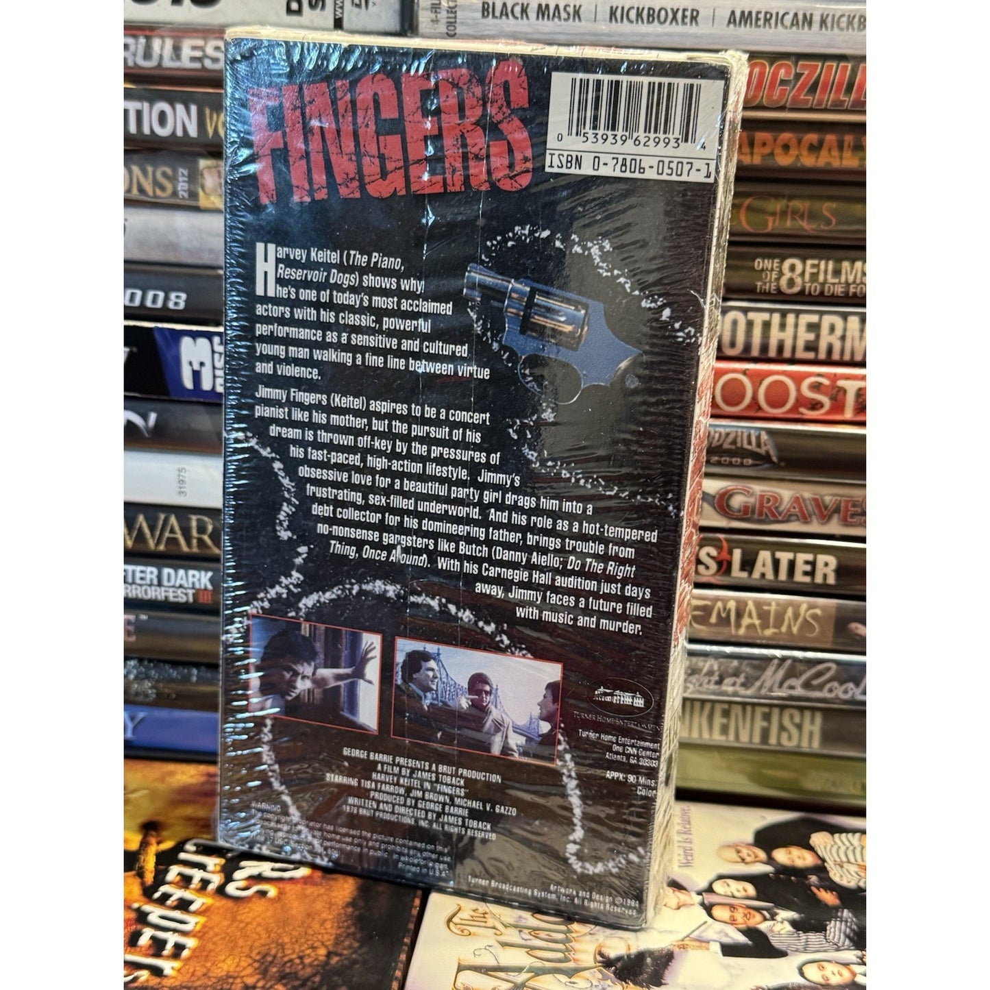 Fingers - VHS Used