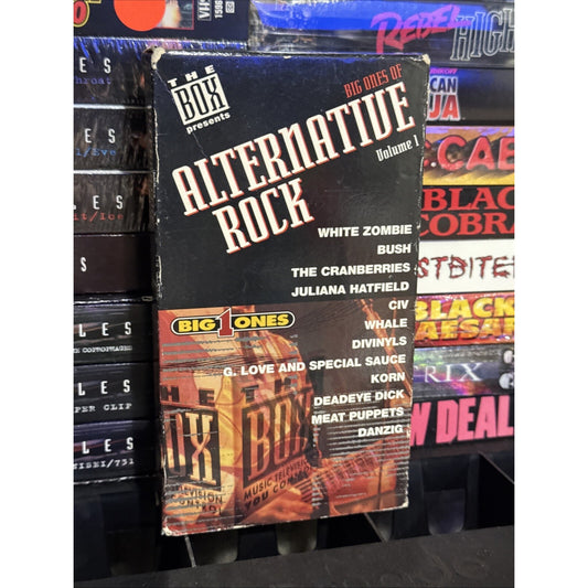 The Box Presents The Big Ones of Alternative Rock, Vol. 1 - VHS Used