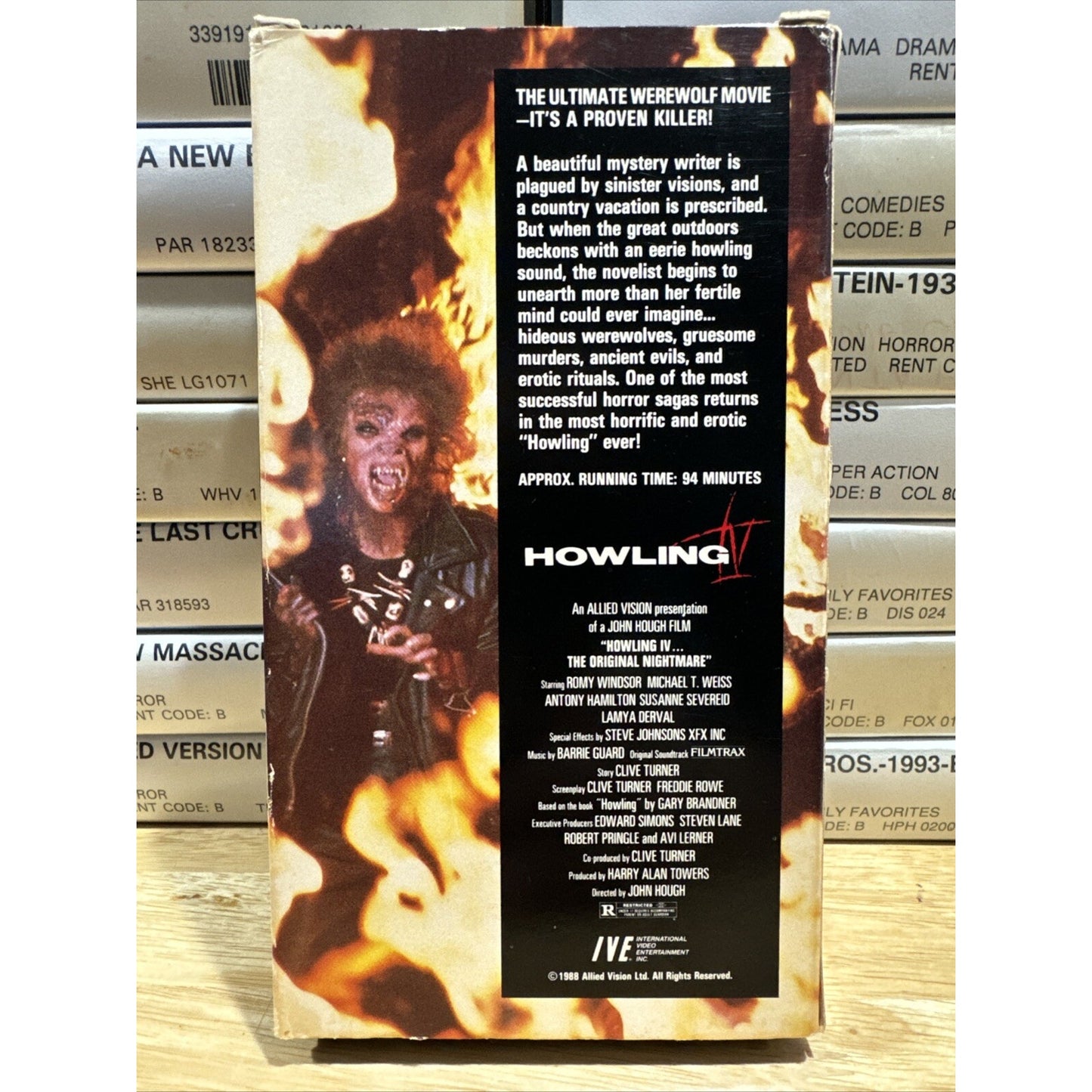 Howling IV 4 :The Original Nightmare - VHS Used