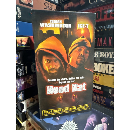 Hood Rat Promo Screener - VHS Used