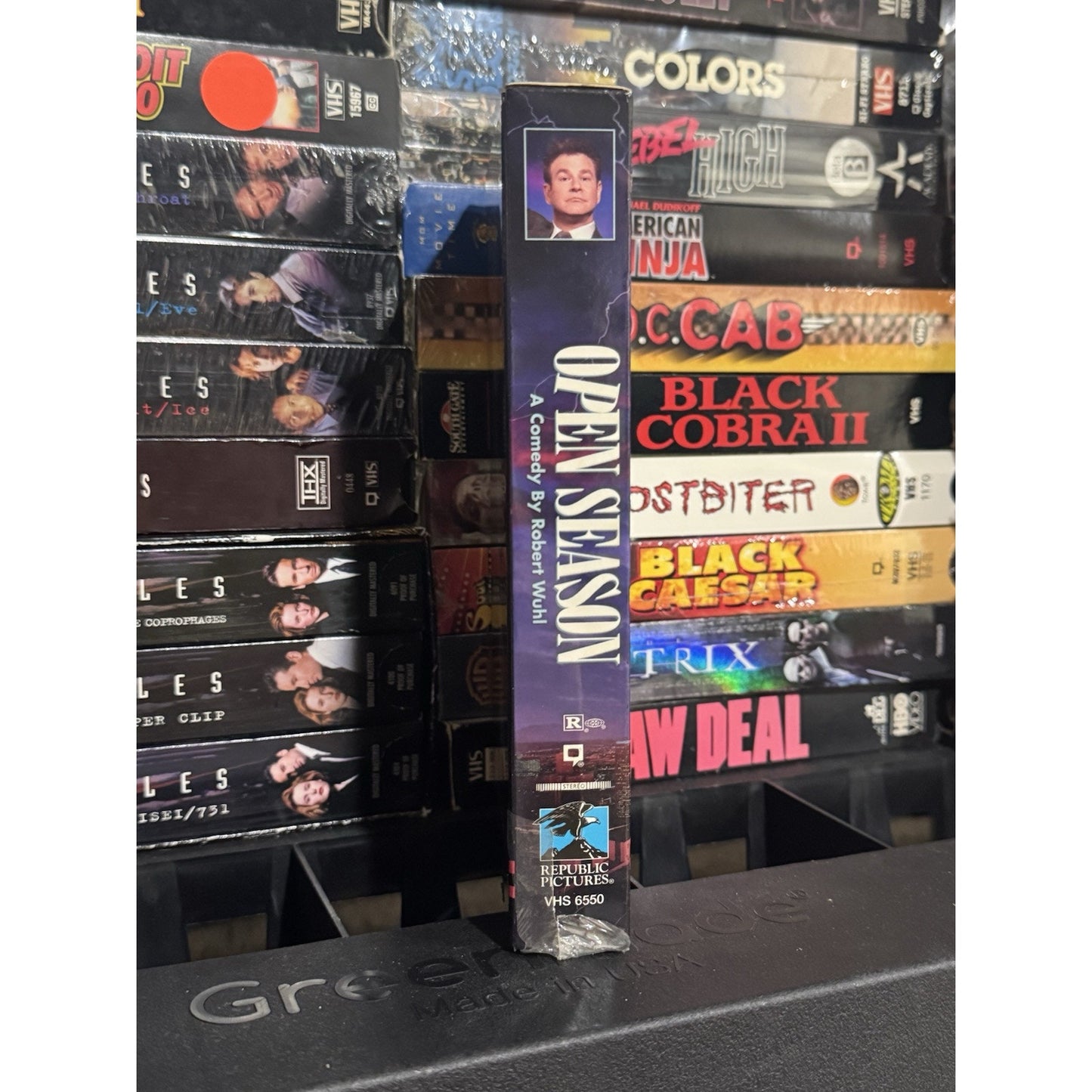 Yesterdays Target / Open Season Double Promo Screener - VHS Used