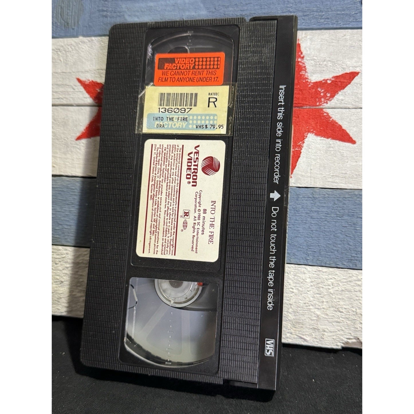 Into The Fire - VHS Used