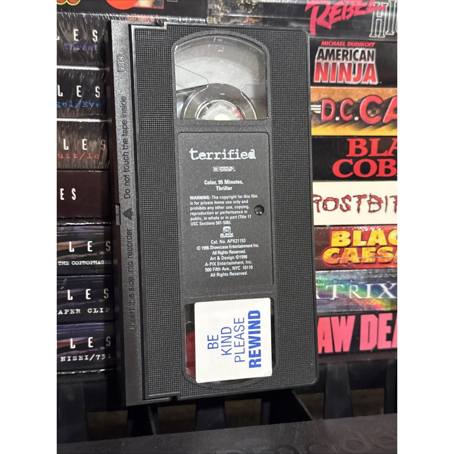 Terrified - VHS Used
