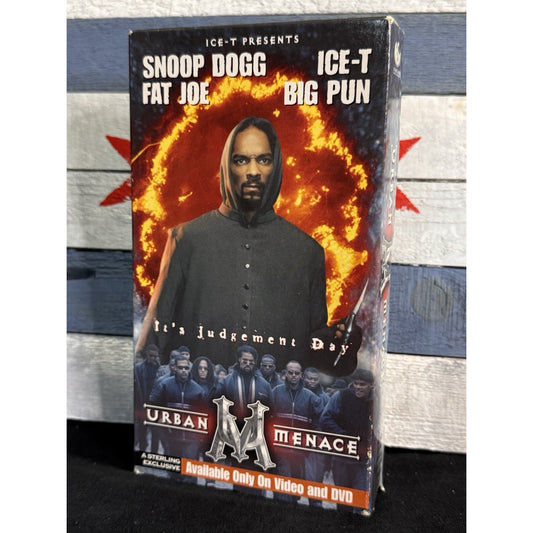 Urban Menace Promo Screener - VHS Used