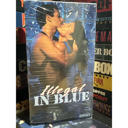 Illegal in Blue - VHS Used