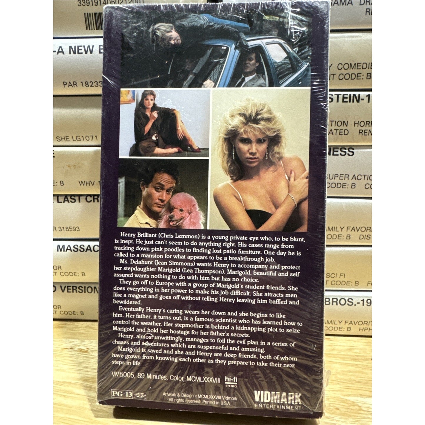 Going Undercover Promo Screener - VHS 1985 Chris Lemmon Lea Thompson Sex Comedy Screener Promo