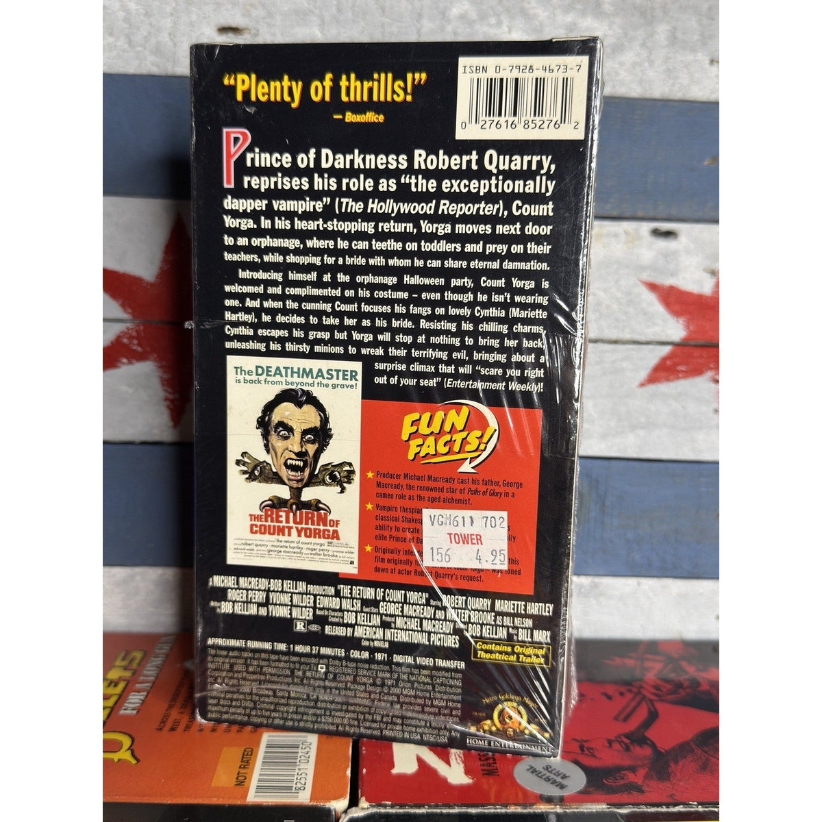 The Return of Count Yorga - VHS Used