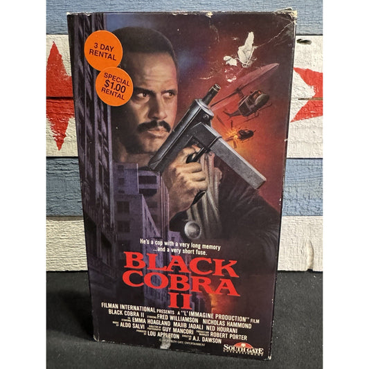Black Cobra 2 - VHS Used
