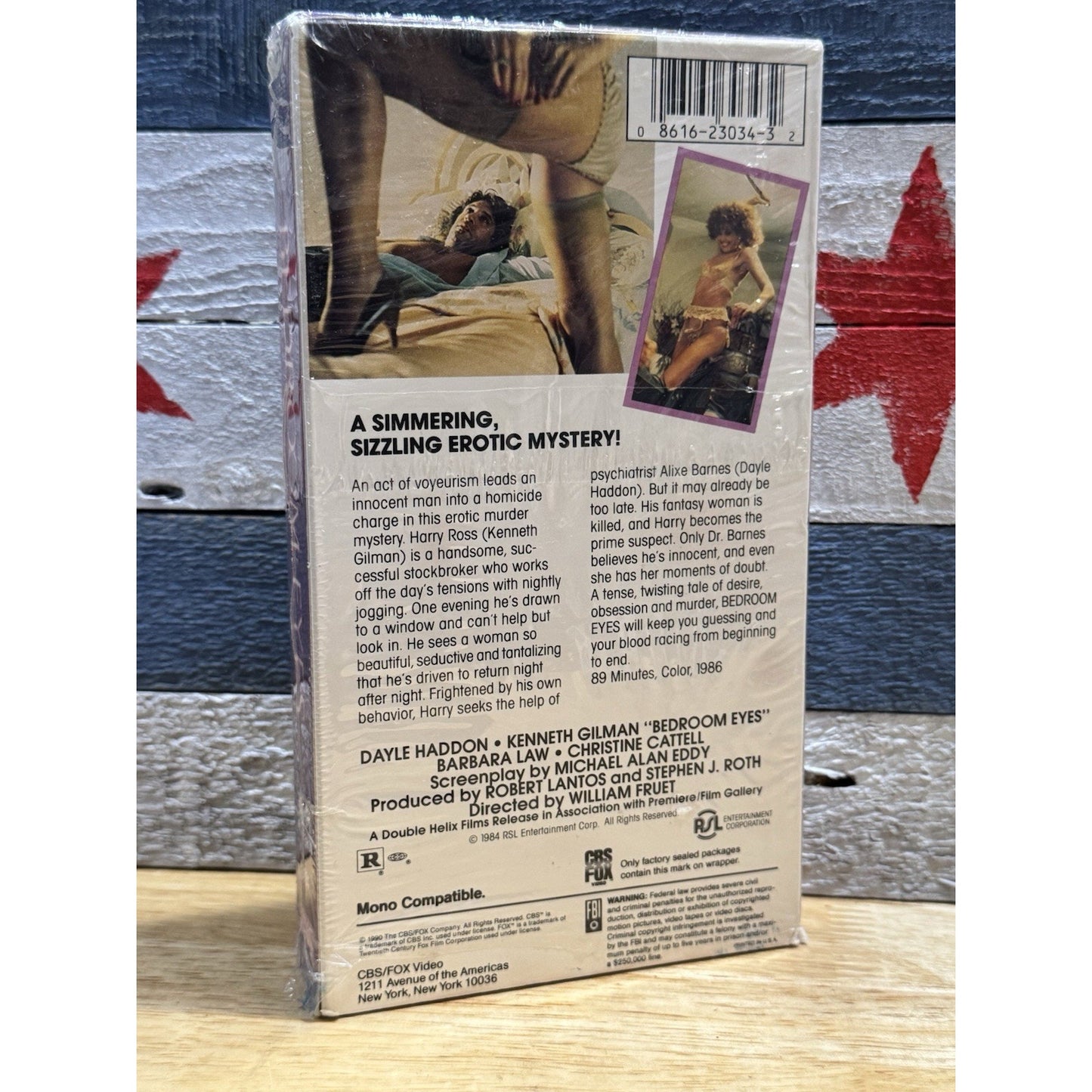 Bedroom Eyes - VHS Used