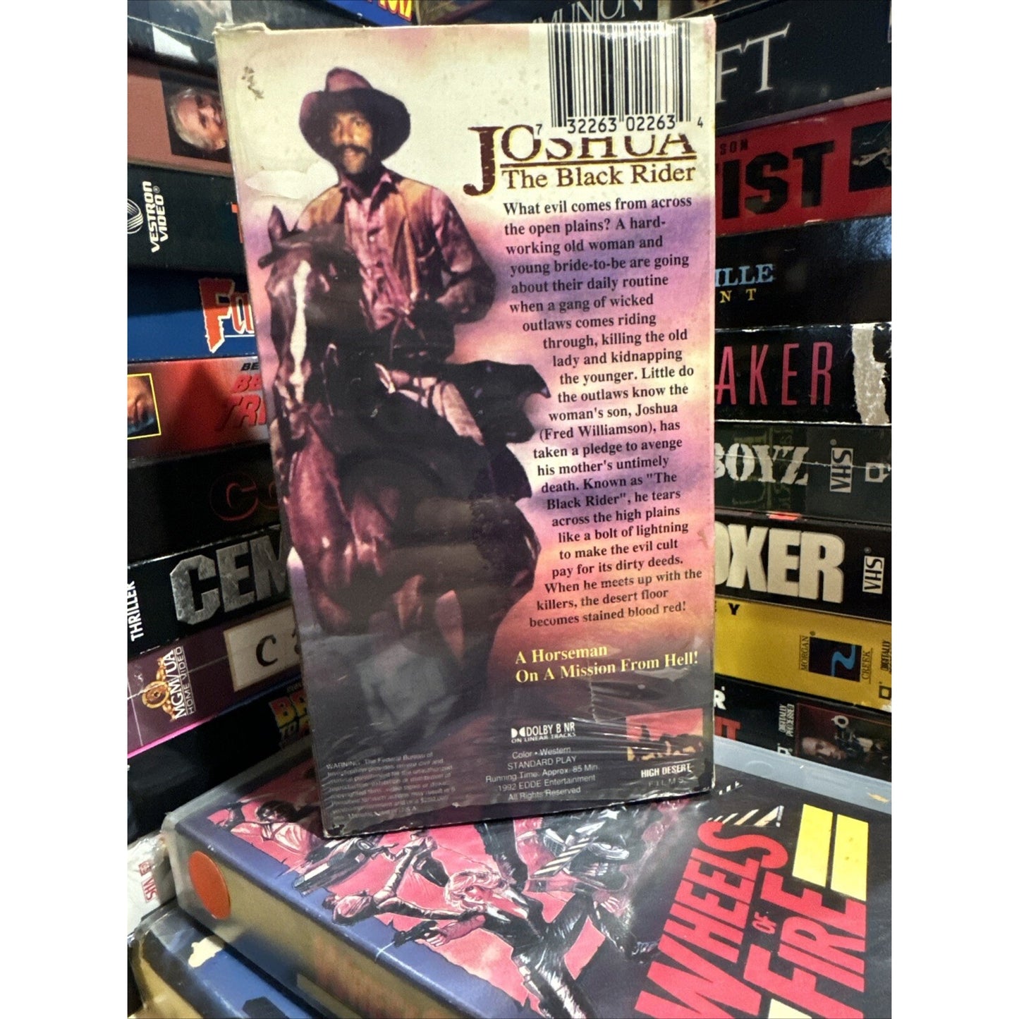 Joshua: The Black Rider - VHS Used