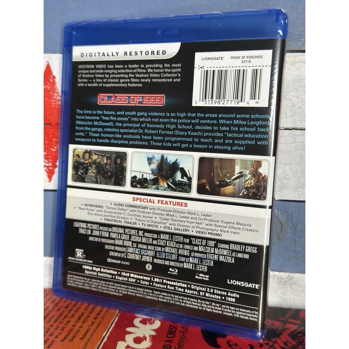 Class of 1999 Vestron Video Collector's Series - Blu-ray