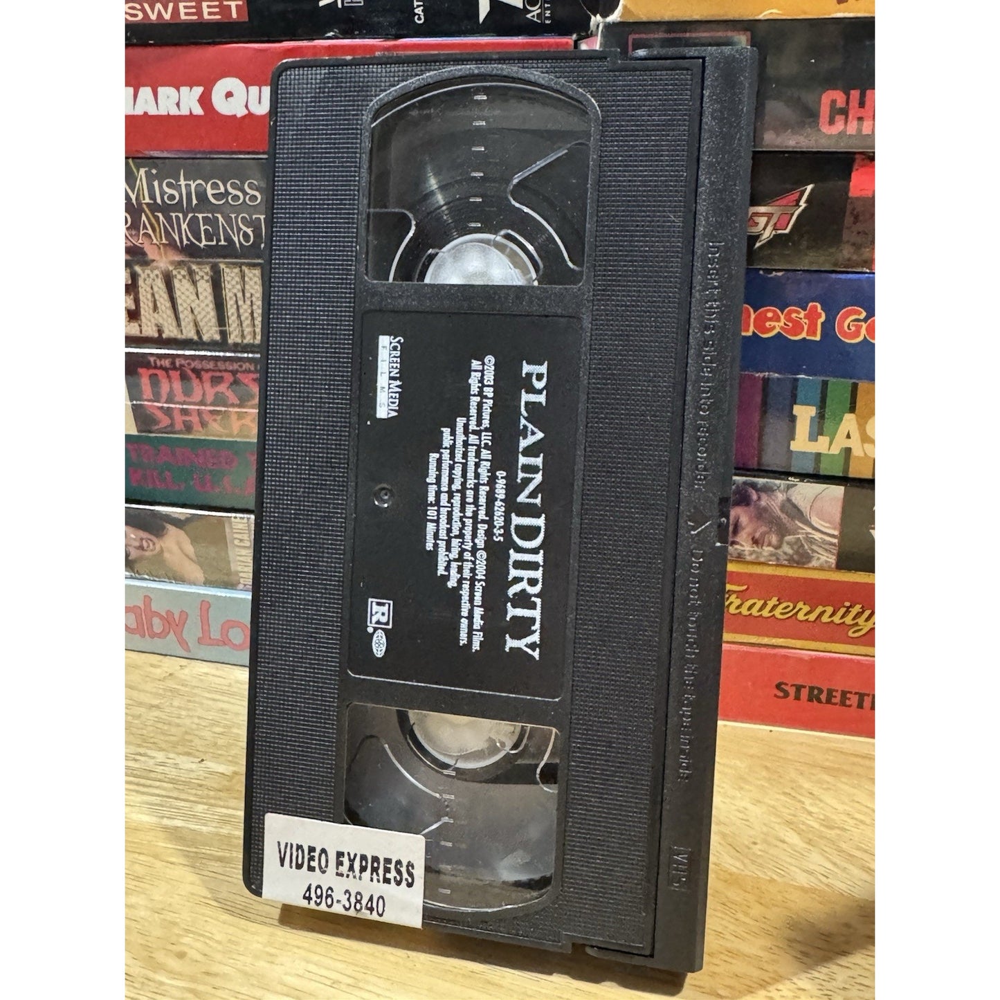 Plain Dirty - VHS Used