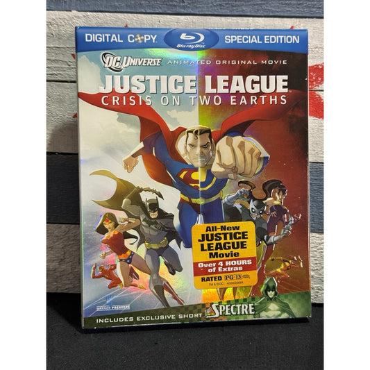 Justice League: Crisis on Two Earths - Blu-Ray Used