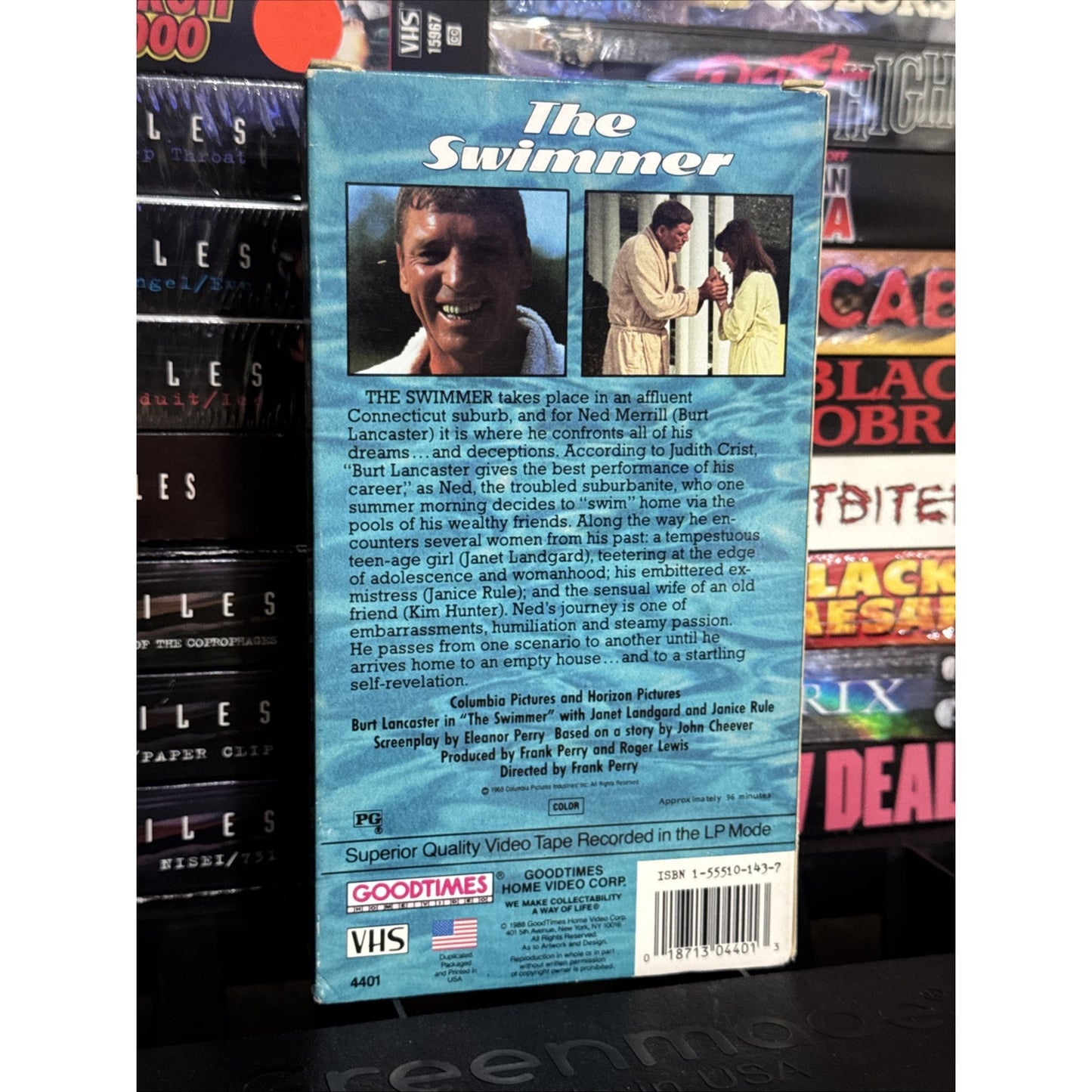 The Swimmer - VHS Used