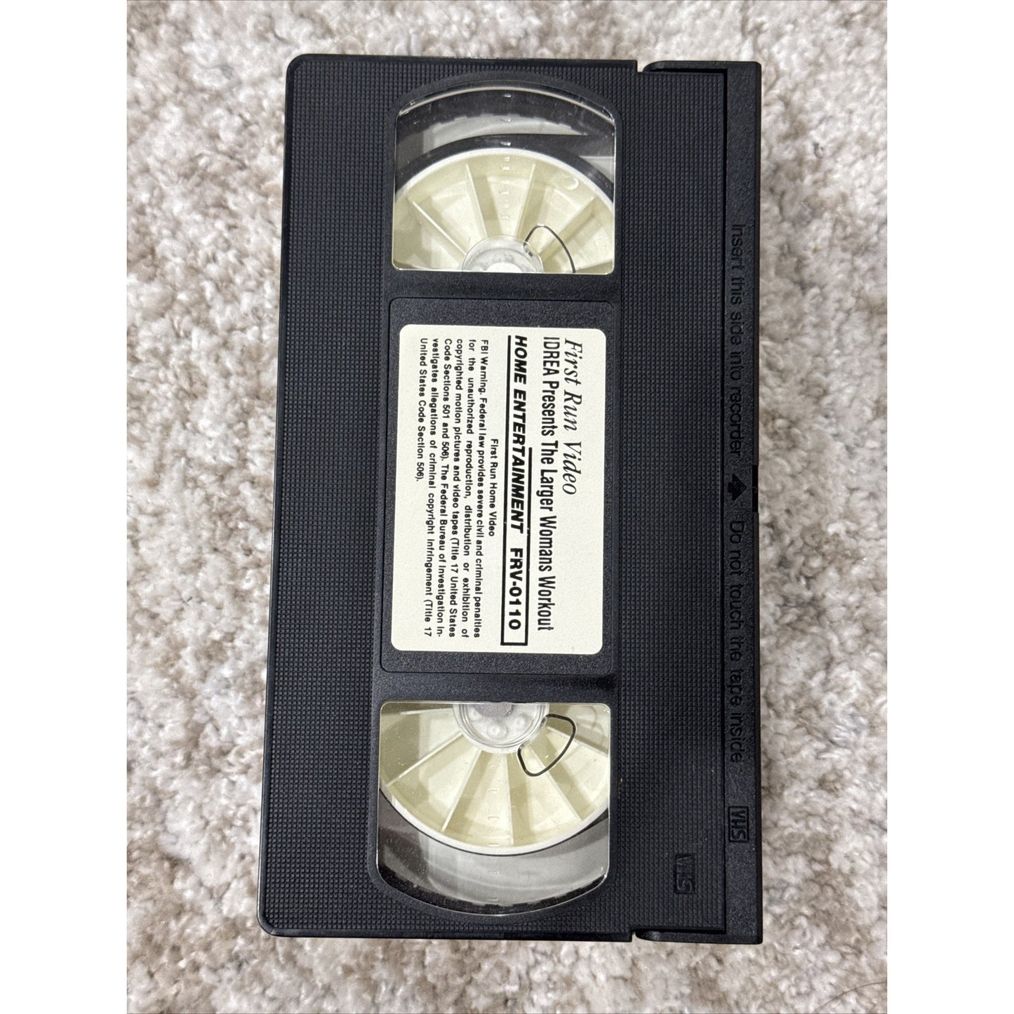 Idrea Presents The Larger Woman's Workout Low Impact Aerobics - VHS Used