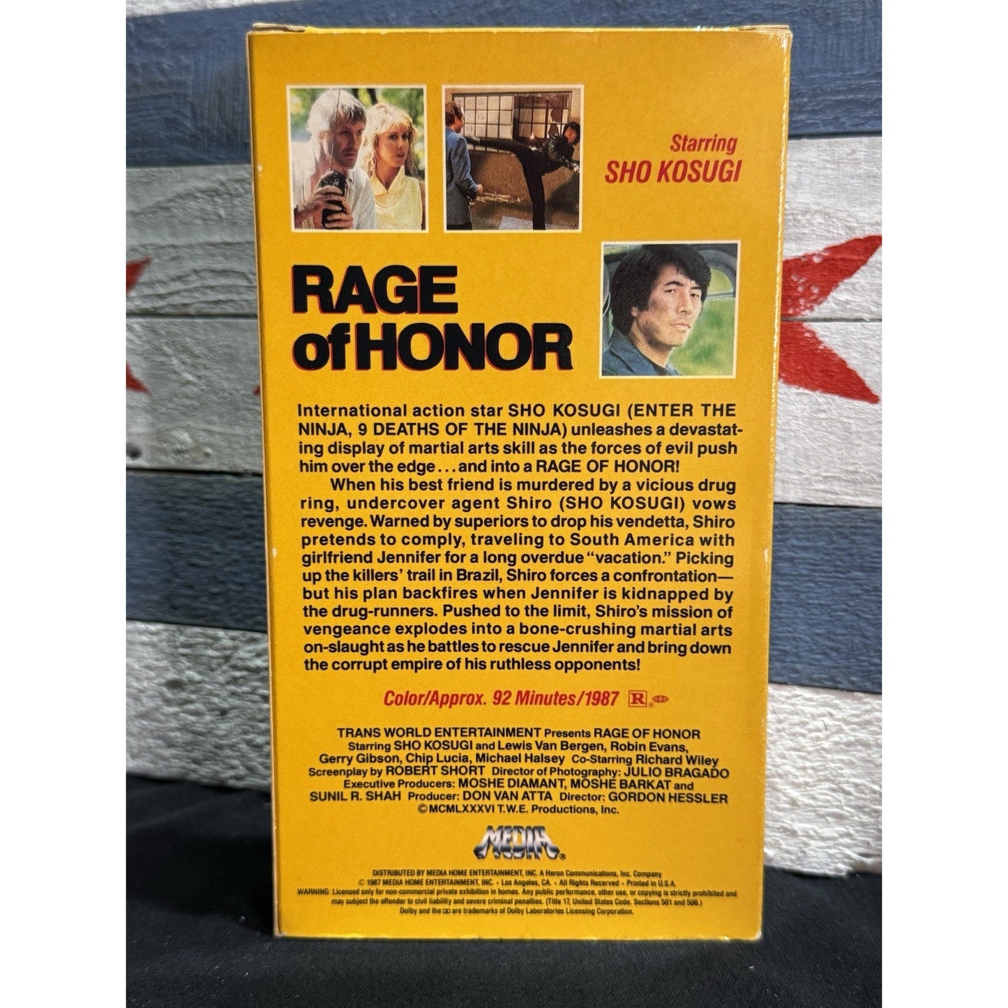 Rage of Honor - VHS Used