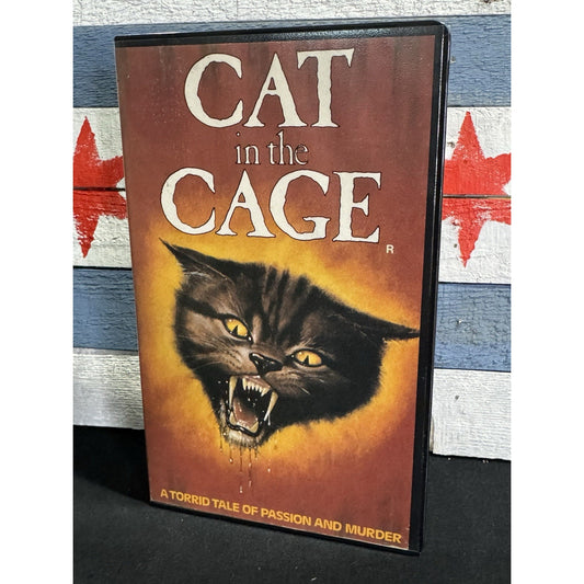 Cat In The Cage - VHS Used