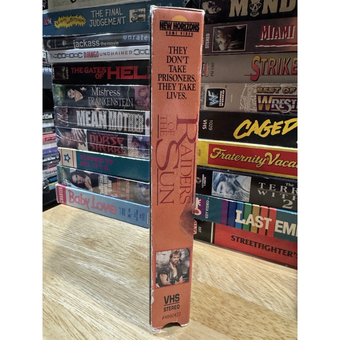 Raiders Of The Sun Promo Screener - VHS Used