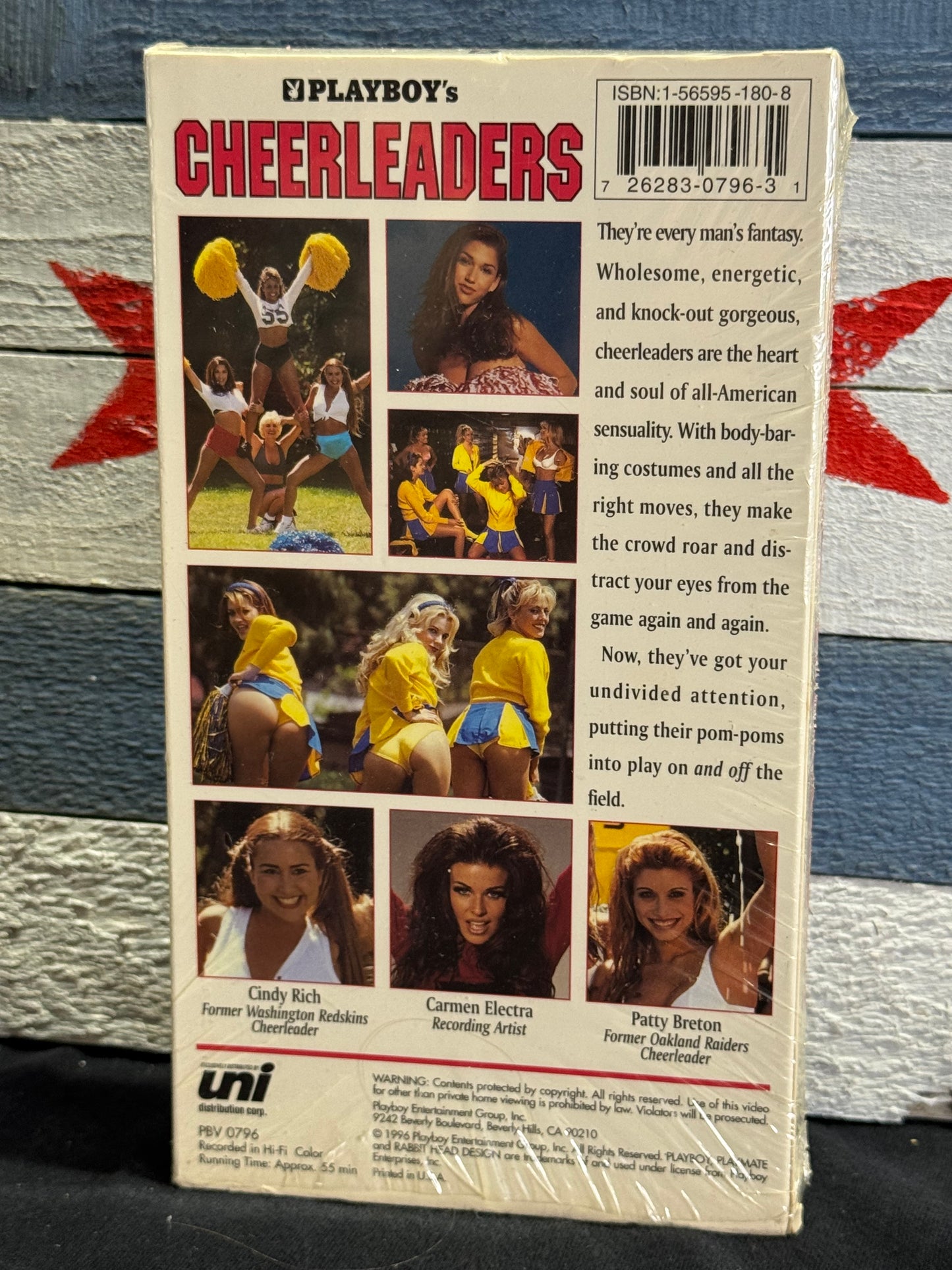 Playboys Cheerleaders 1996 - VHS Used
