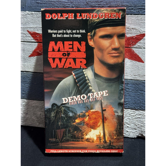 Men of War Promo Screener - VHS Used