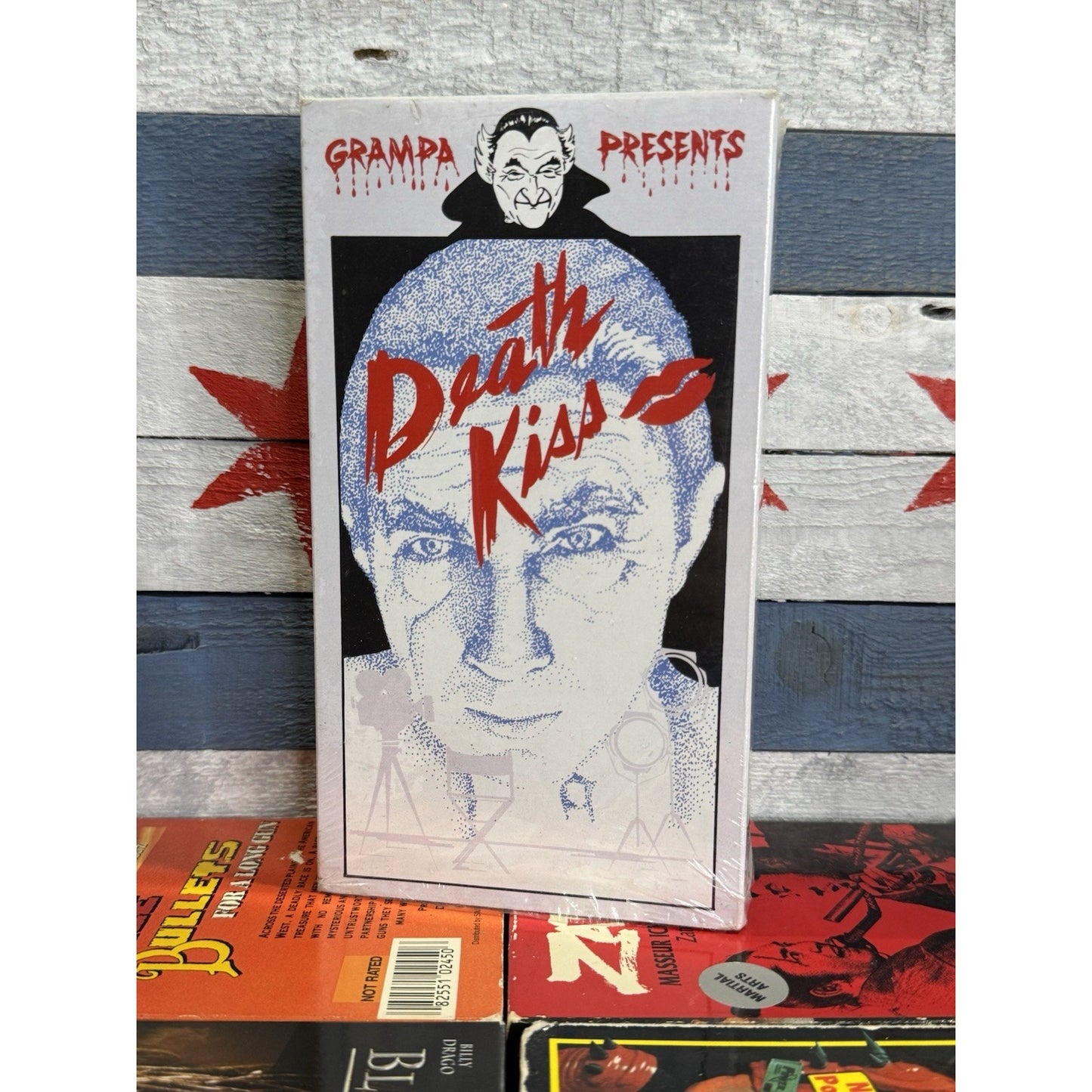 Grampa Presents: The Death Kiss - VHS Used