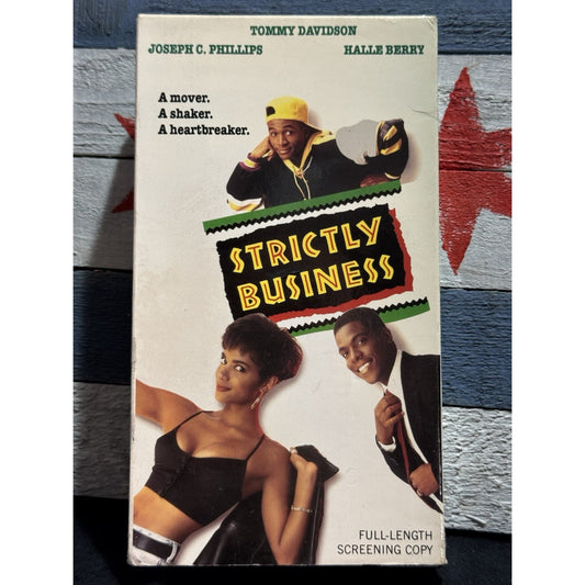Strictly Business Promo Screener - VHS Used