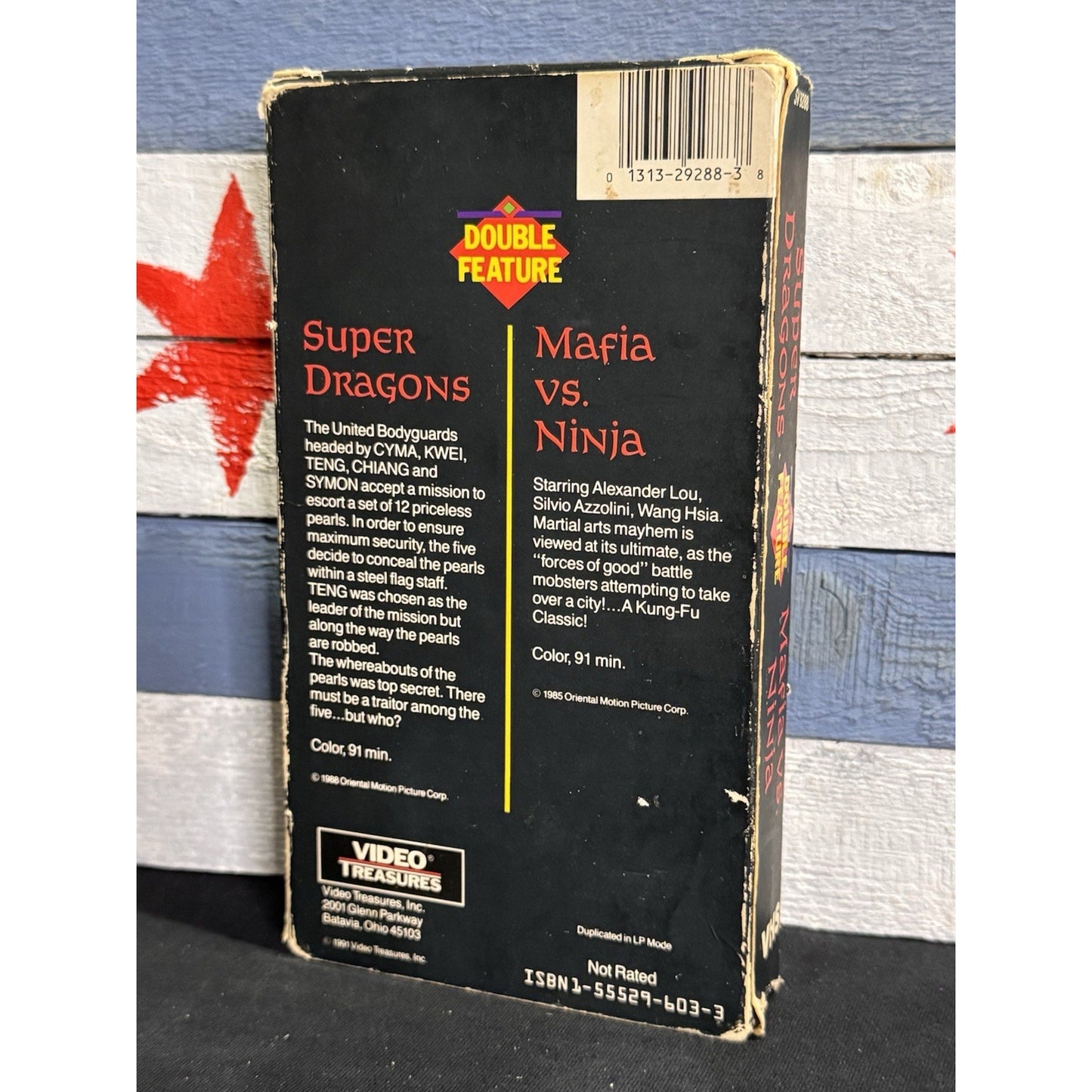 Mafia Vs. Ninja And Super Dragons - VHS Used