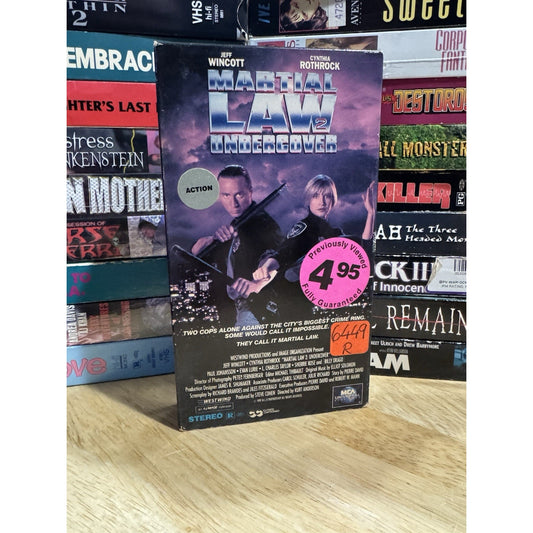 Martial Law 2: Undercover - VHS Used