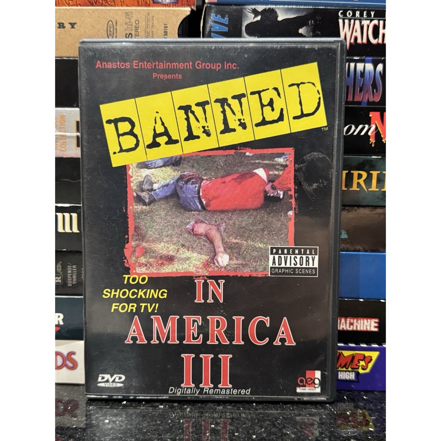 Banned In America III - Brain Damage Films DVD Used