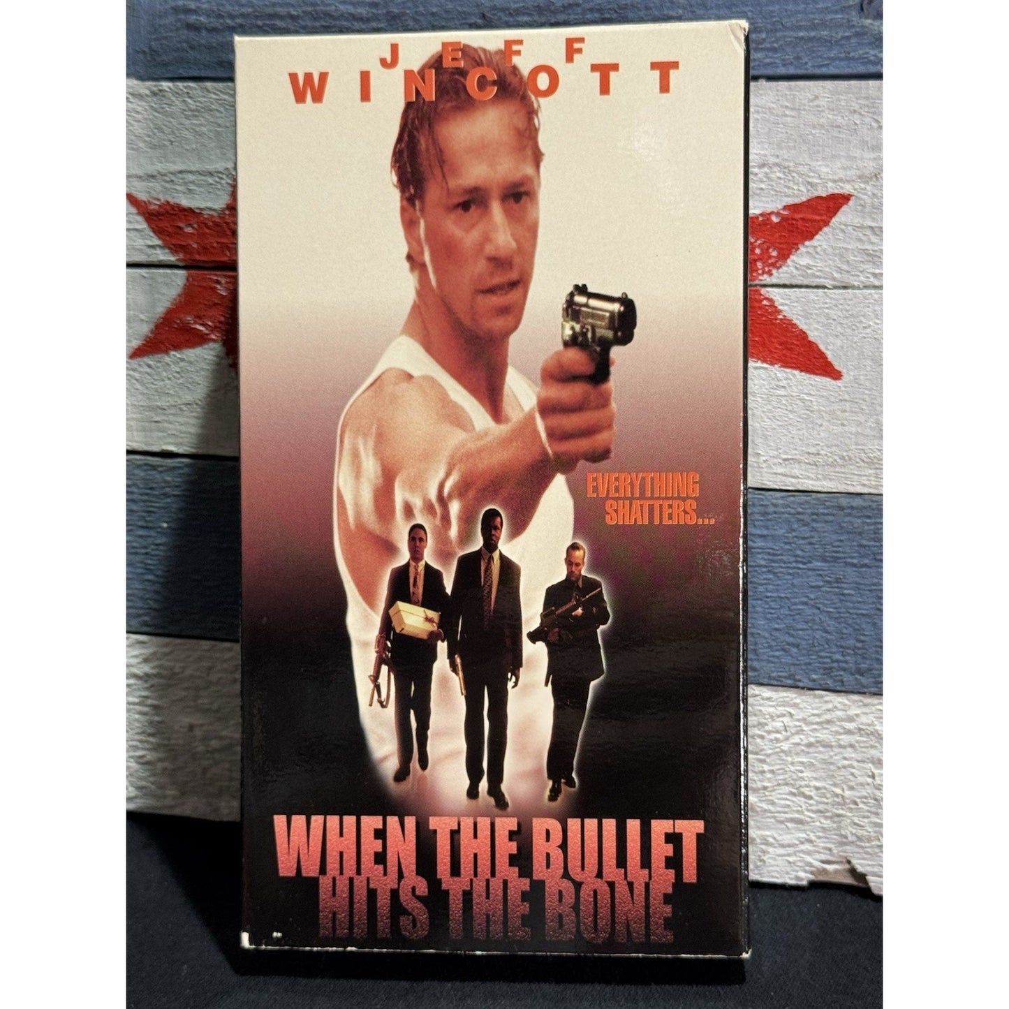When the Bullet Hits the Bone - VHS Used