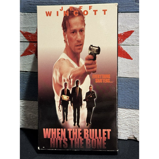 When the Bullet Hits the Bone - VHS Used