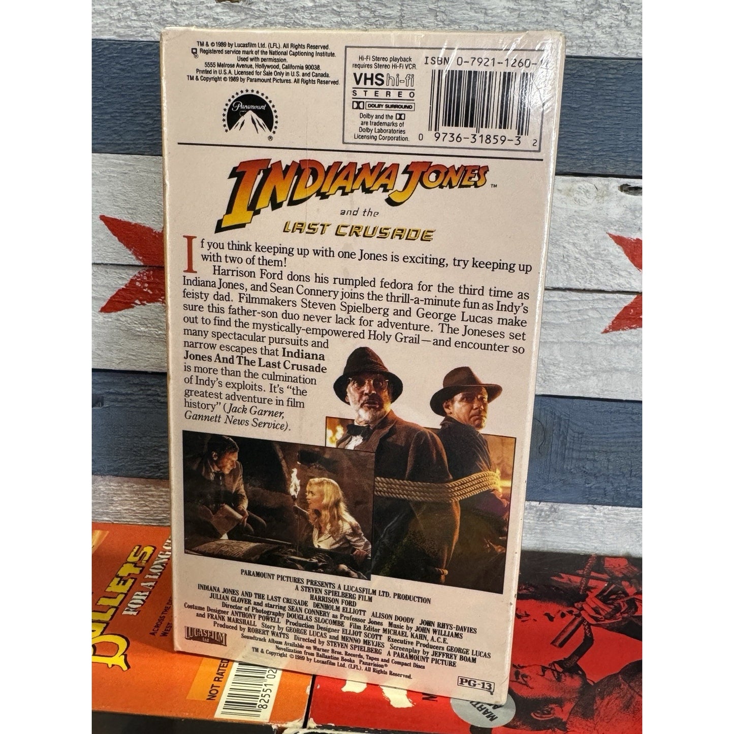 Indiana Jones & the Last Crusade - VHS