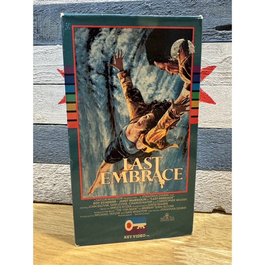 Last Embrace - Key Video VHS Used