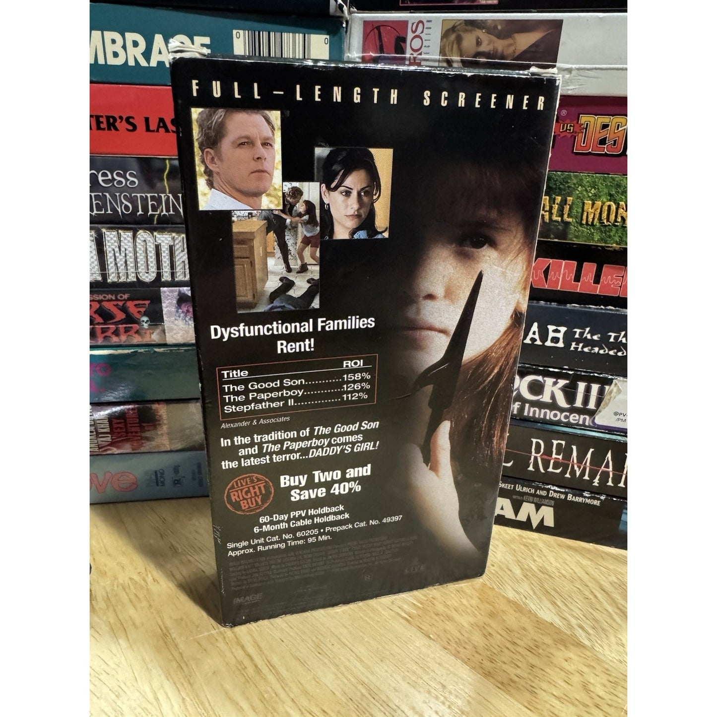 Daddy’s Girl Promo Screener - VHS