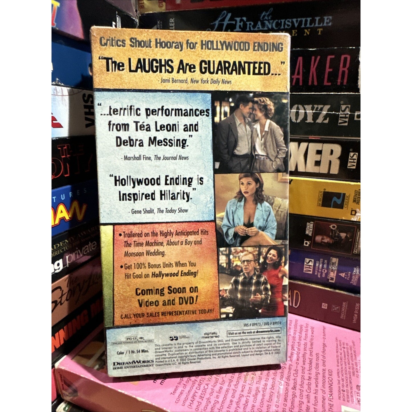 Hollywood Ending Promo Screener - VHS