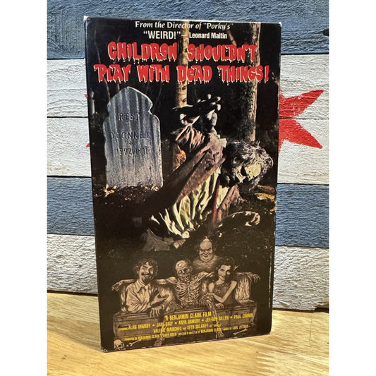 Children Shouldn't Play With Dead Things - VHS Used