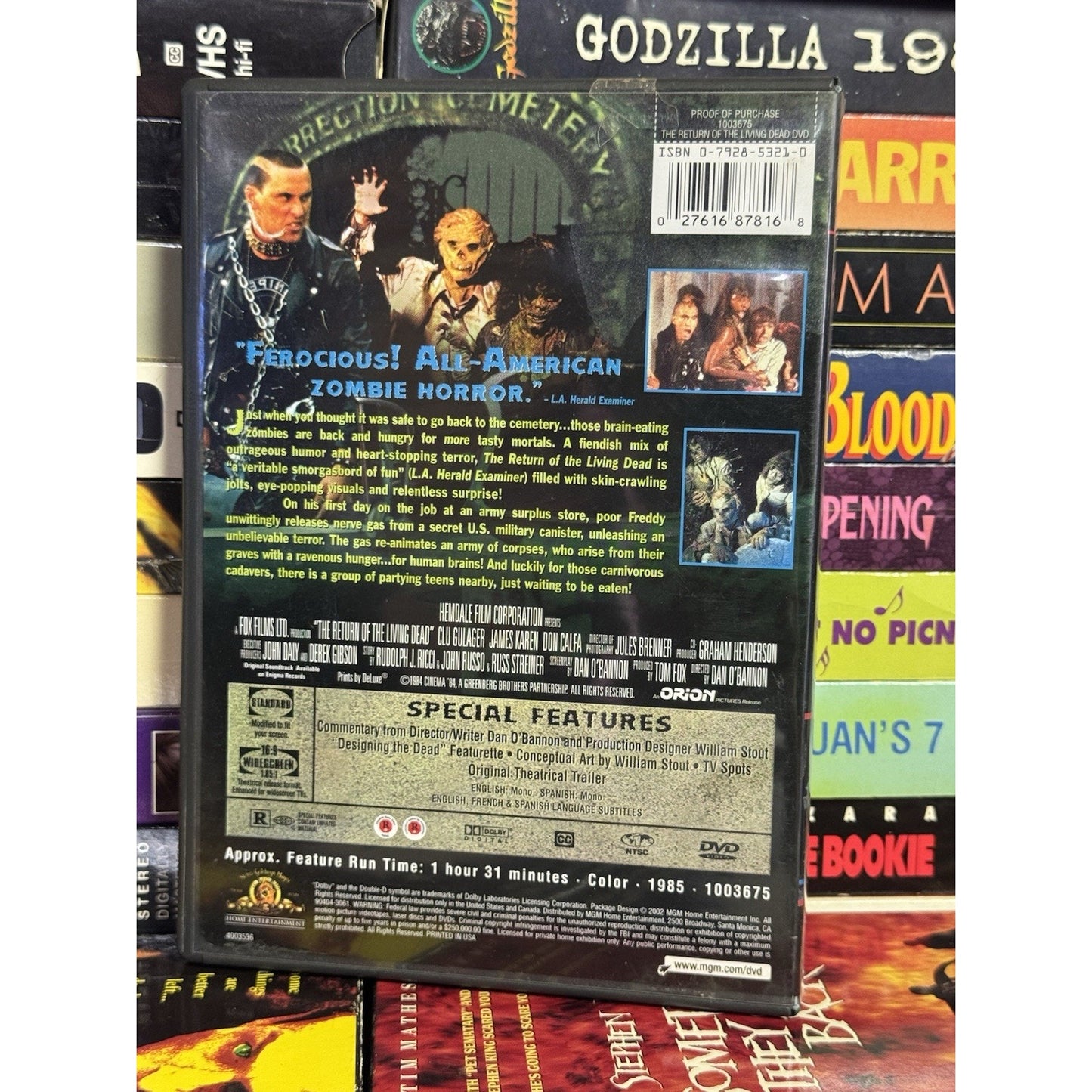 Return of the Living Dead - DVD Used