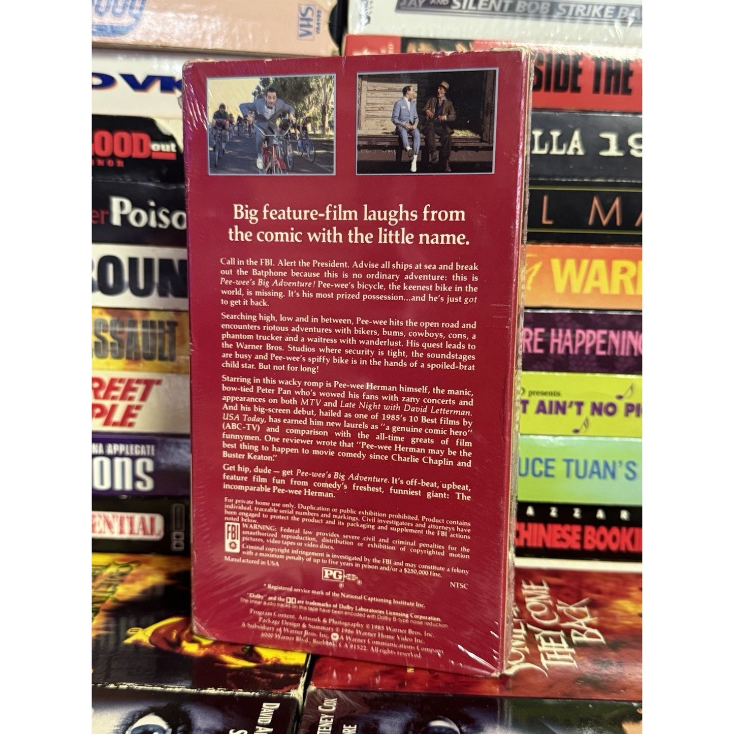 Pee-Wees Big Adventure - VHS Used