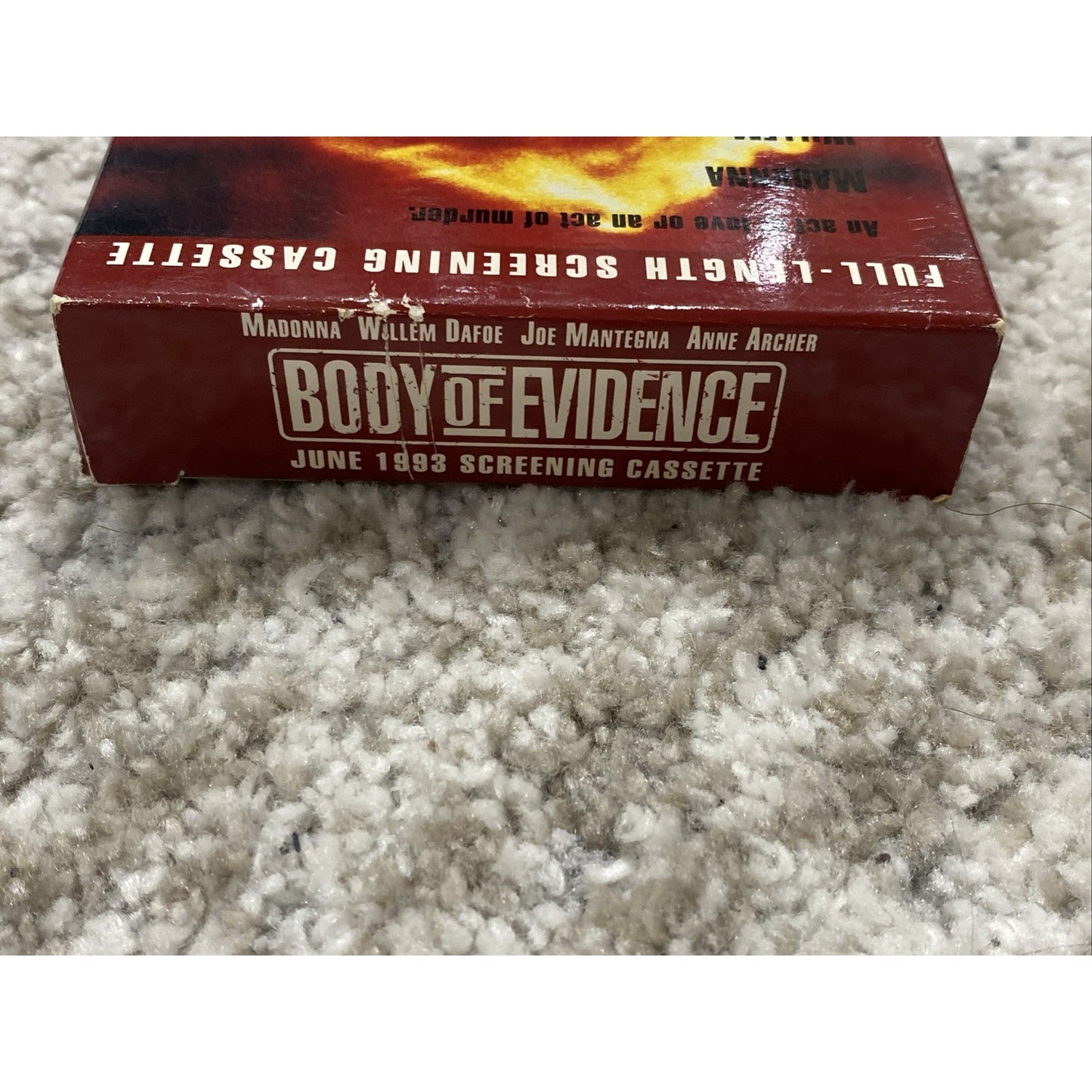 Body of Evidence Promo Screener - VHS Used