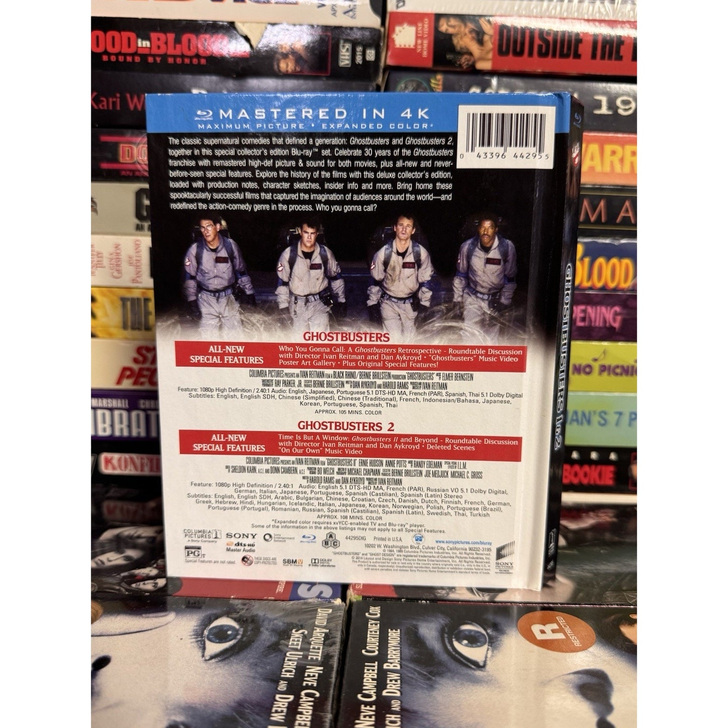Ghostbusters 1 & 2 - Blu-ray Used