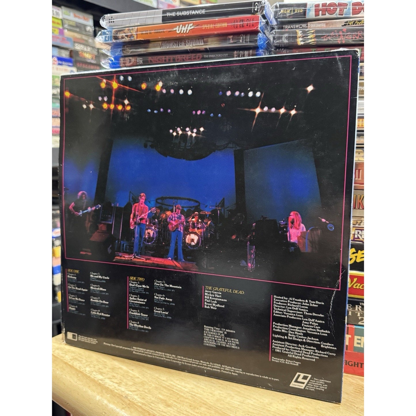 Grateful Dead Dead Ahead - Laserdisc Used